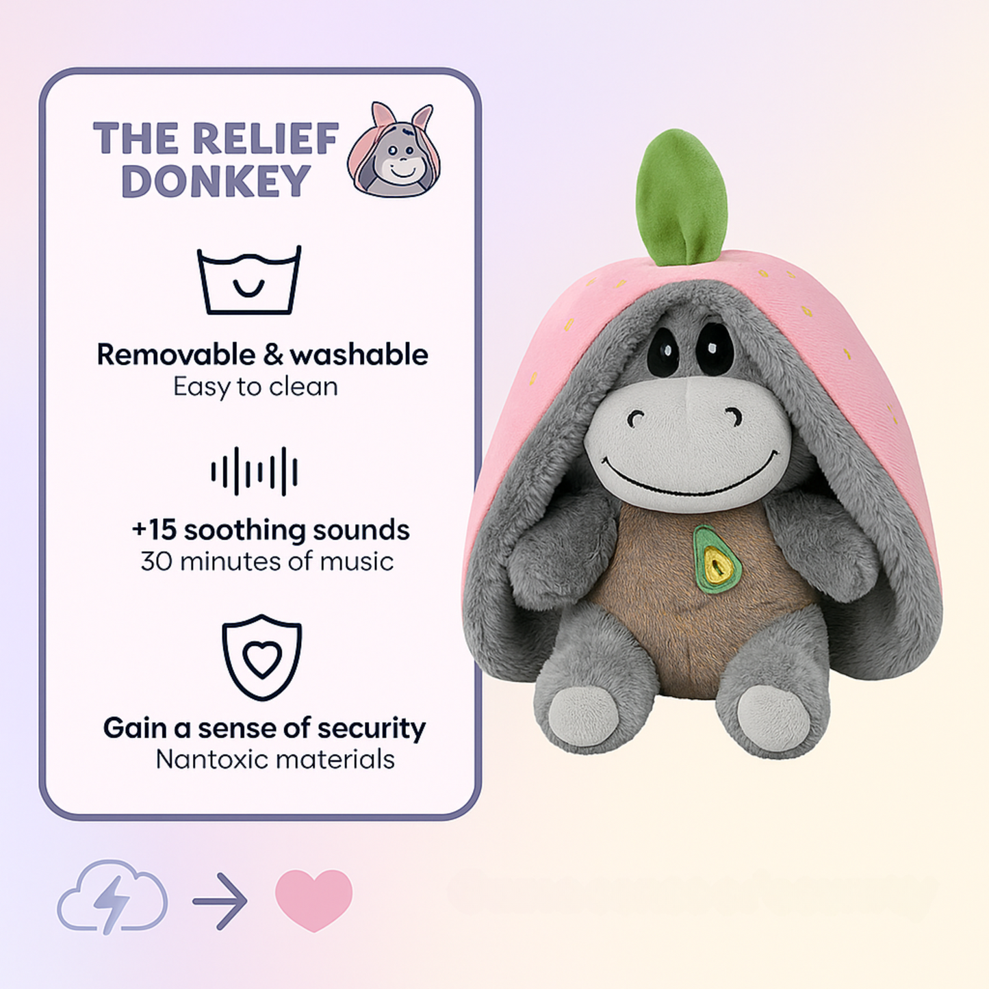 Hugaboo™ Anxiety & Stress Relief Plush