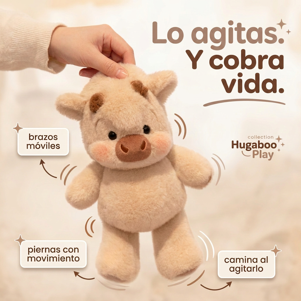 HUGABOO PLAY™ | Peluche que corre