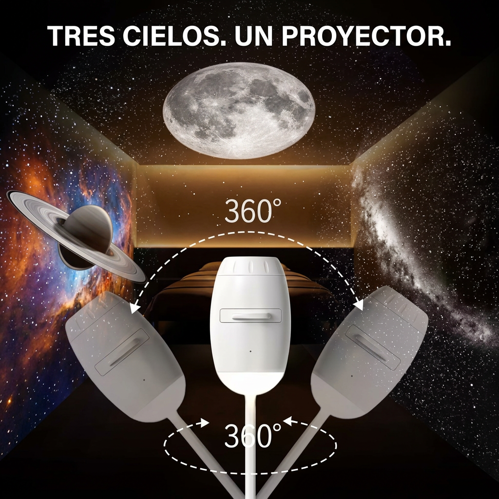 Galaxy Glow | Proyector de Galaxia